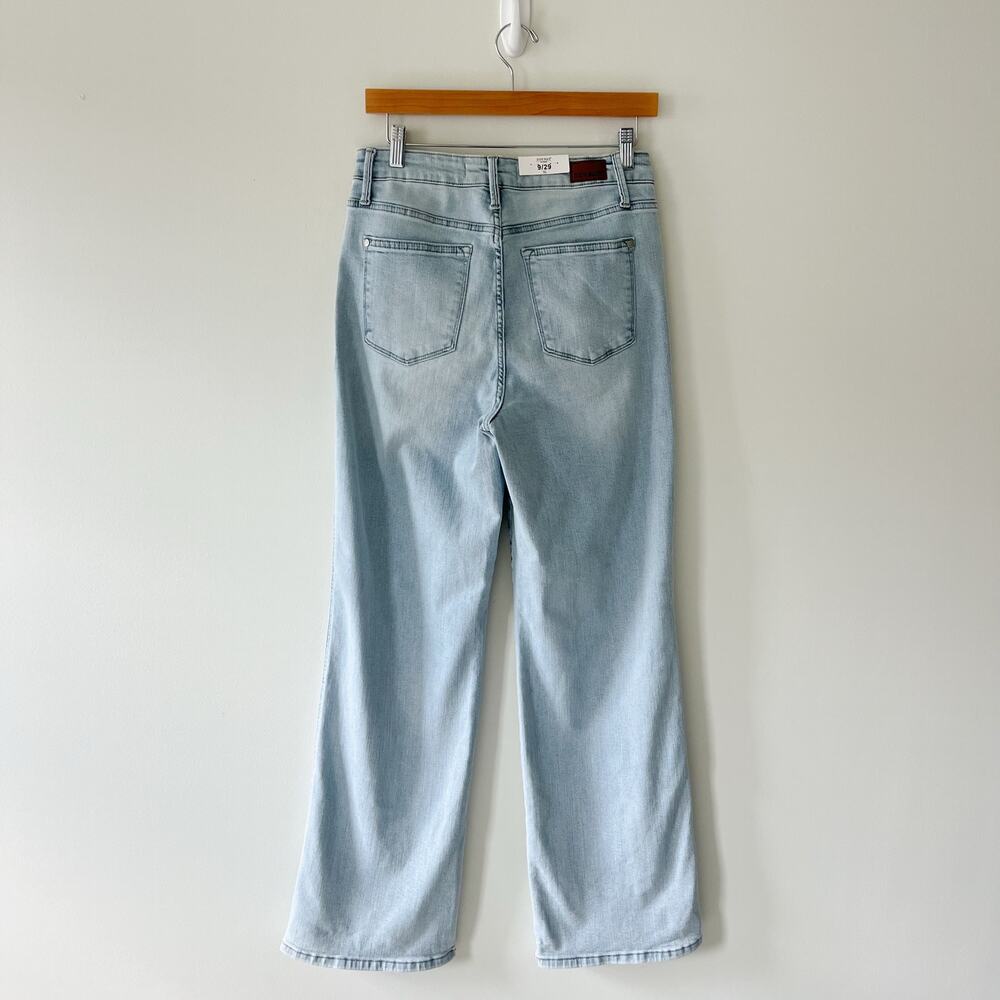 Judy Blue NWT Marco High Rise Tummy Control Top Straight Light Wash Denim Jeans - Picture 4 of 12